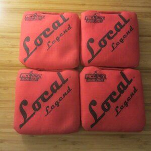 Local Cornhole Bags - LEGEND - Red - ACL Pro - 9 Fast / 7 Slow